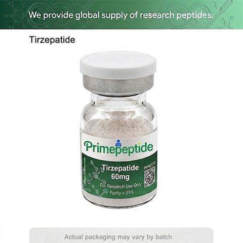 Top Selling High Purity 99%+ Tirzepatide Peptide Lyophilized Powder 60mg for Health TR60