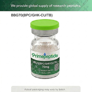 High Purity 99%+ BBG70(BPC/GHK-CU/TB) Lyophilized Peptide Powder 70mg 